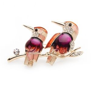 bird brooch pin jewelry